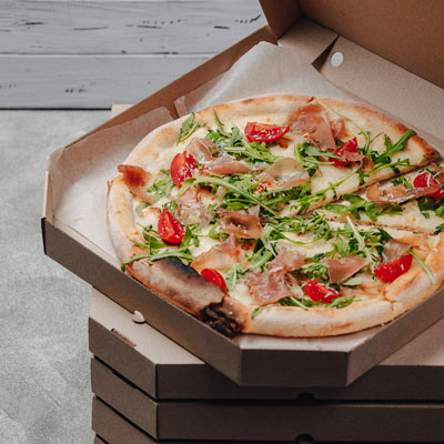 Eco-friendly pizza box