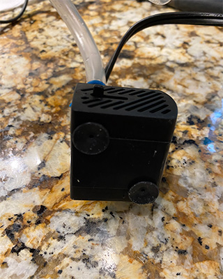 Mini fountain water pump